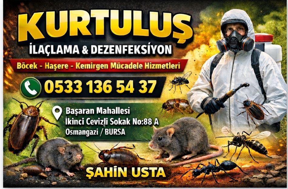 Osmangazi Böcek İlaçlama